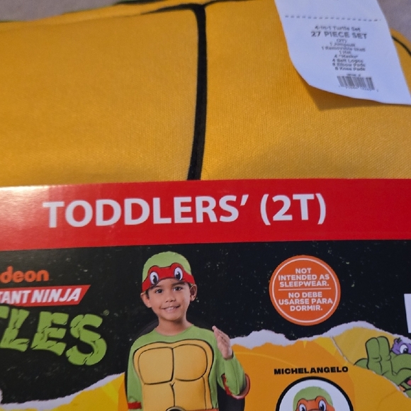 Rubie's TMNT 4-in-1 Turtle Set - Yellow and Green - Picture 5 of 16